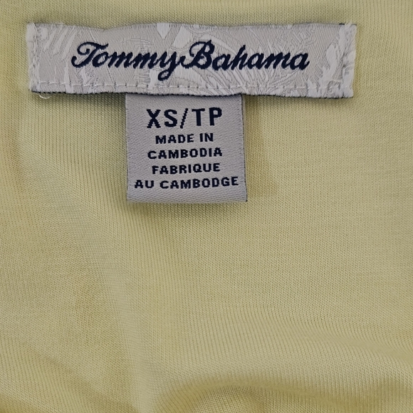 TOMMY Bahama Dress Womens XS Floristic Approach Midi Sleeveless - Picture 5 of 10